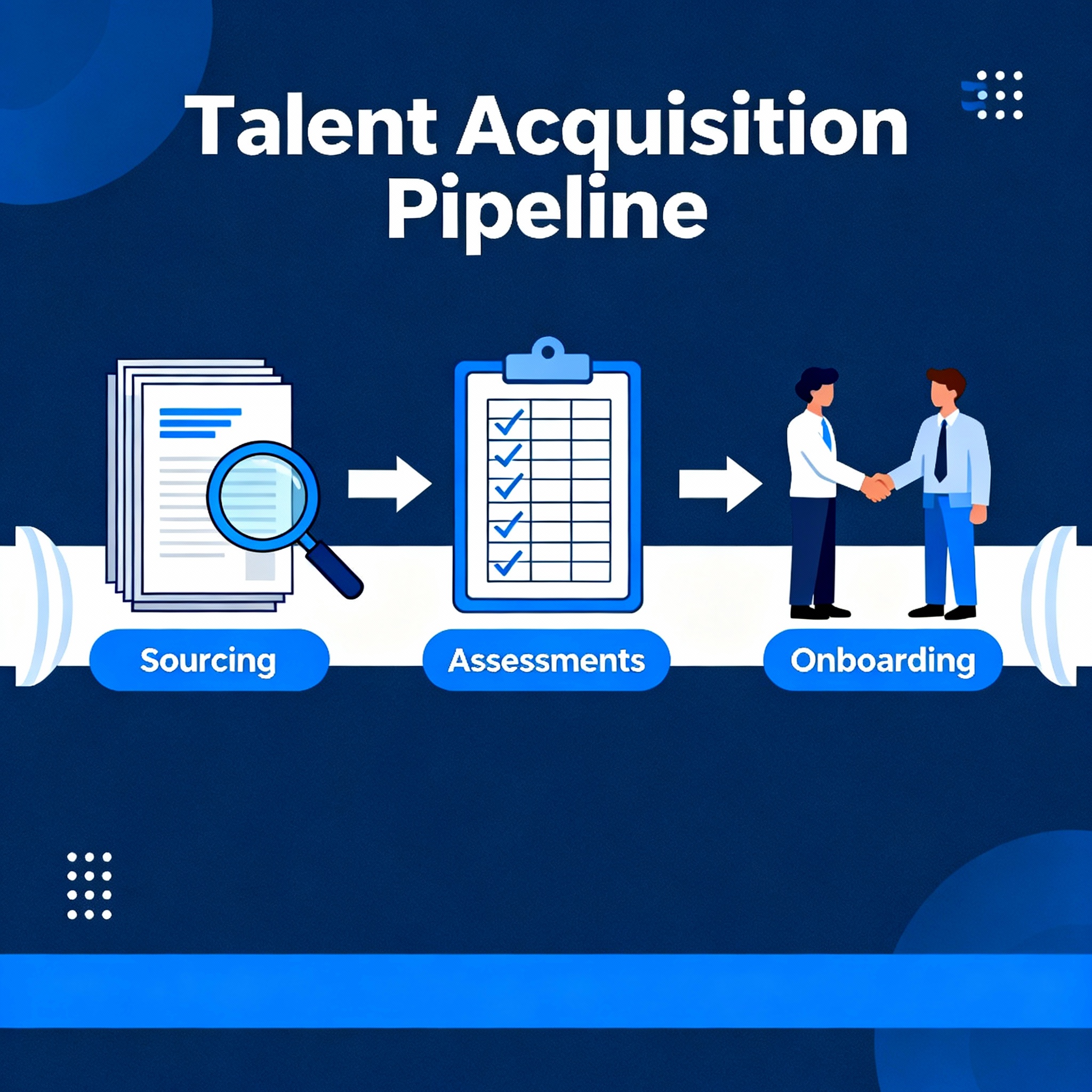 Consulting overview with strategy and execution visuals